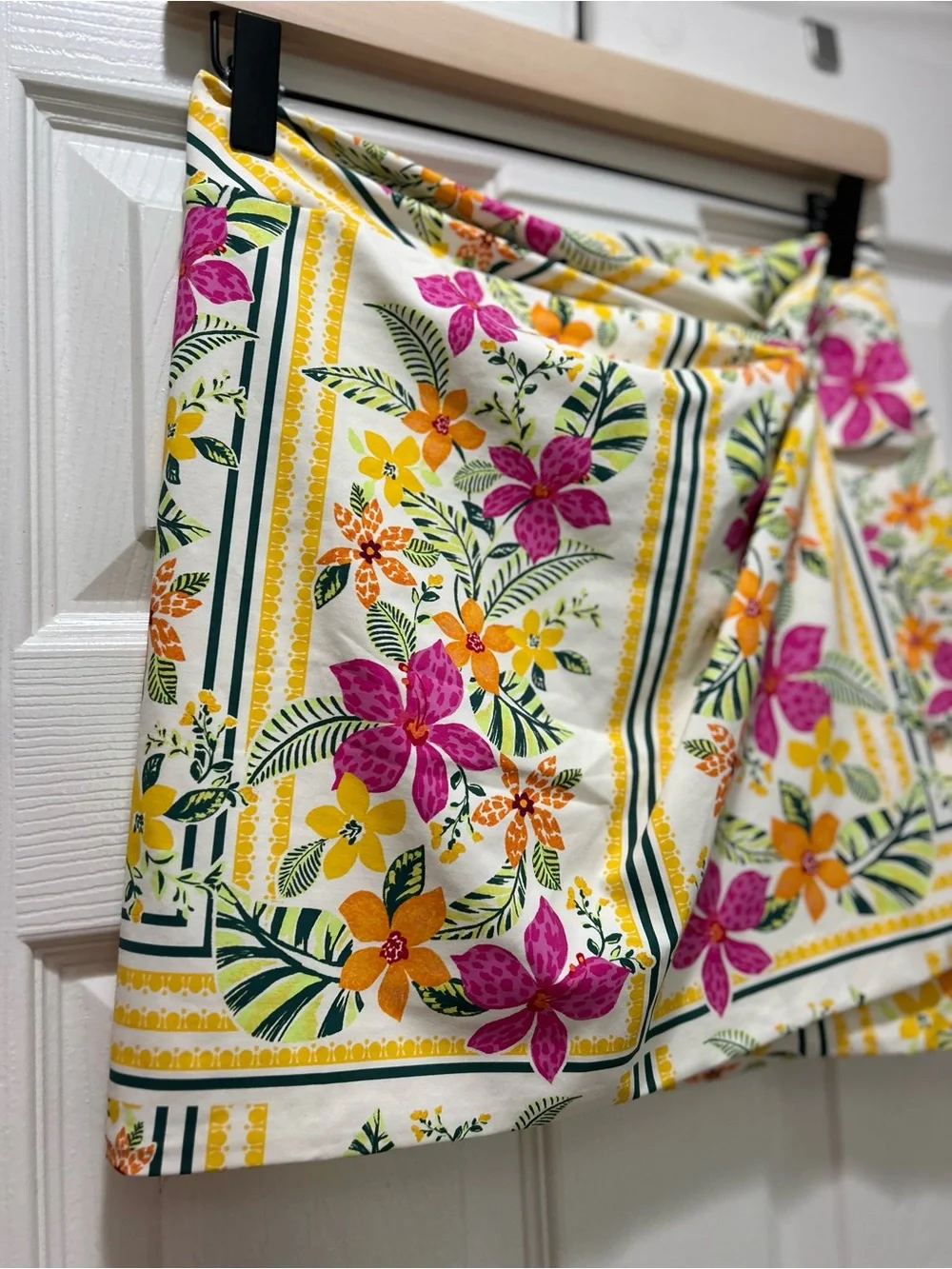 Tropical Royale Floral Swim Resort Coverup Skirt